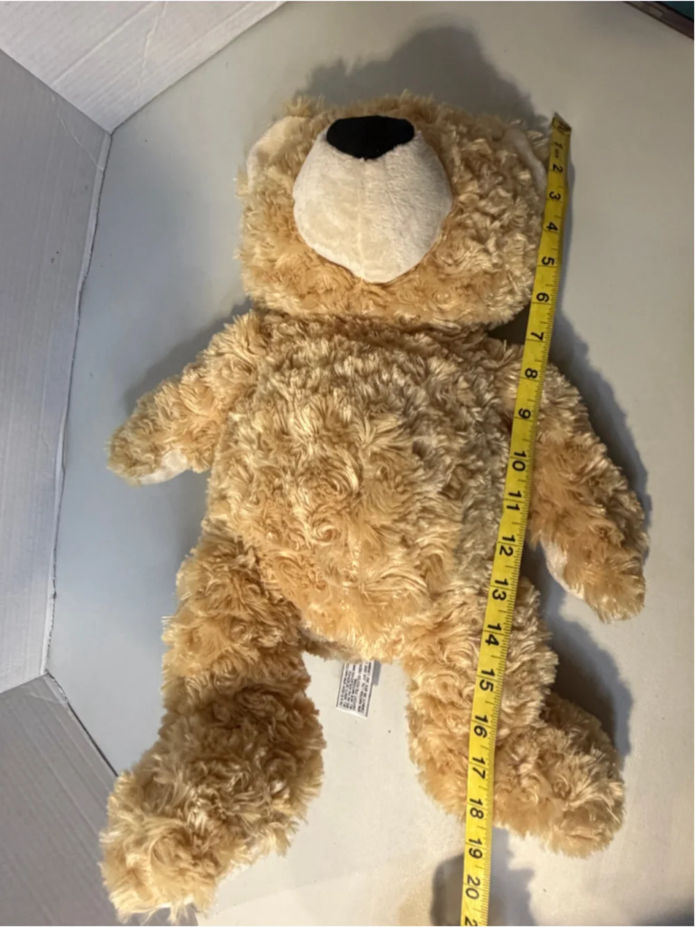 Gund Kids Stuffed Animal Teddy Bear One Size Beige Black